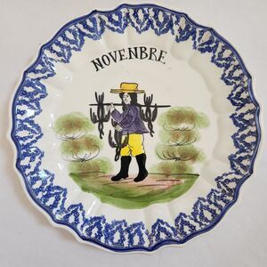NOVEMBER Vintage Italian Folk Art
